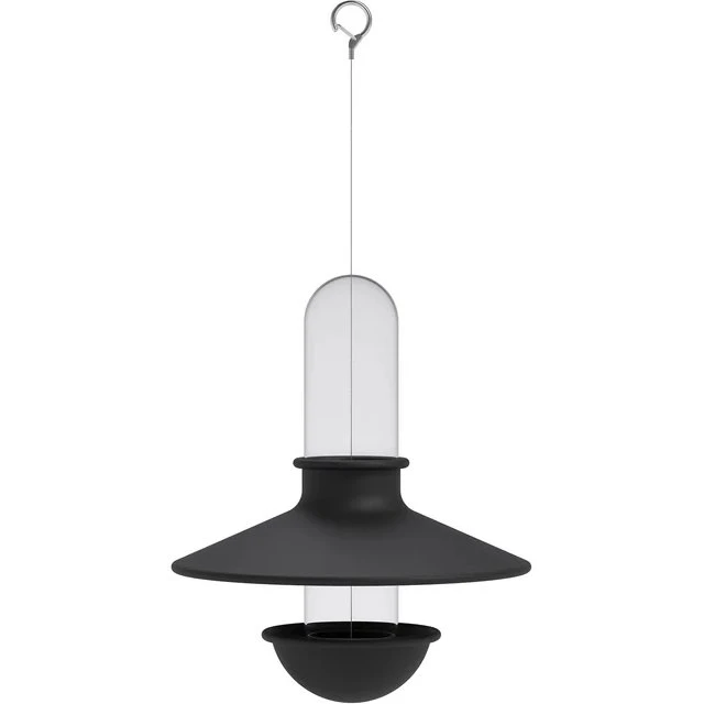 Eva Solo De luxe Vogelfutterautomat, Schwarz, 0,75 L