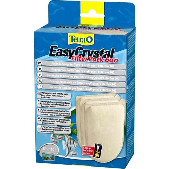 Tetra EasyCrystal Filter Pack 600, 3 Stück