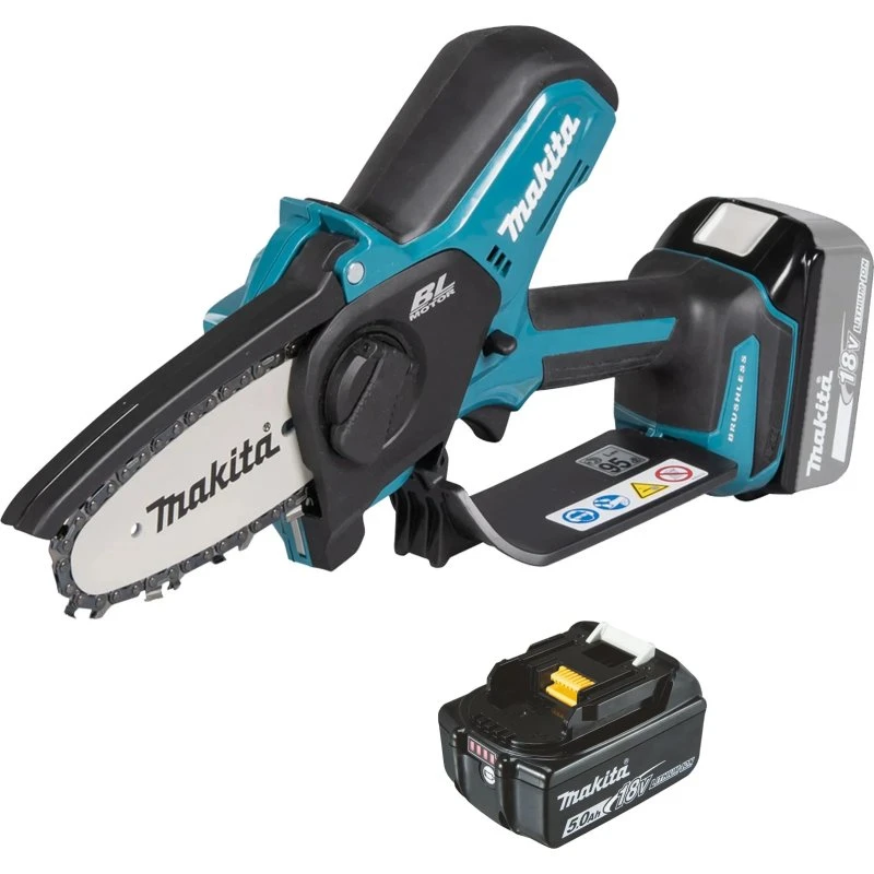 Makita DUC101T Akku-Astsäge 18V mit 5,0 Ah Akku
