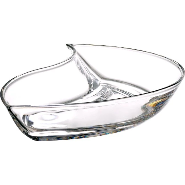 Loft Servierschale 28 cm aus Bleikristall klar