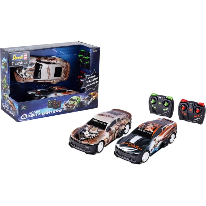 Crash Fighter RC Cars - Rollover-Crash-Action für ultimative Battle-Racing-Action