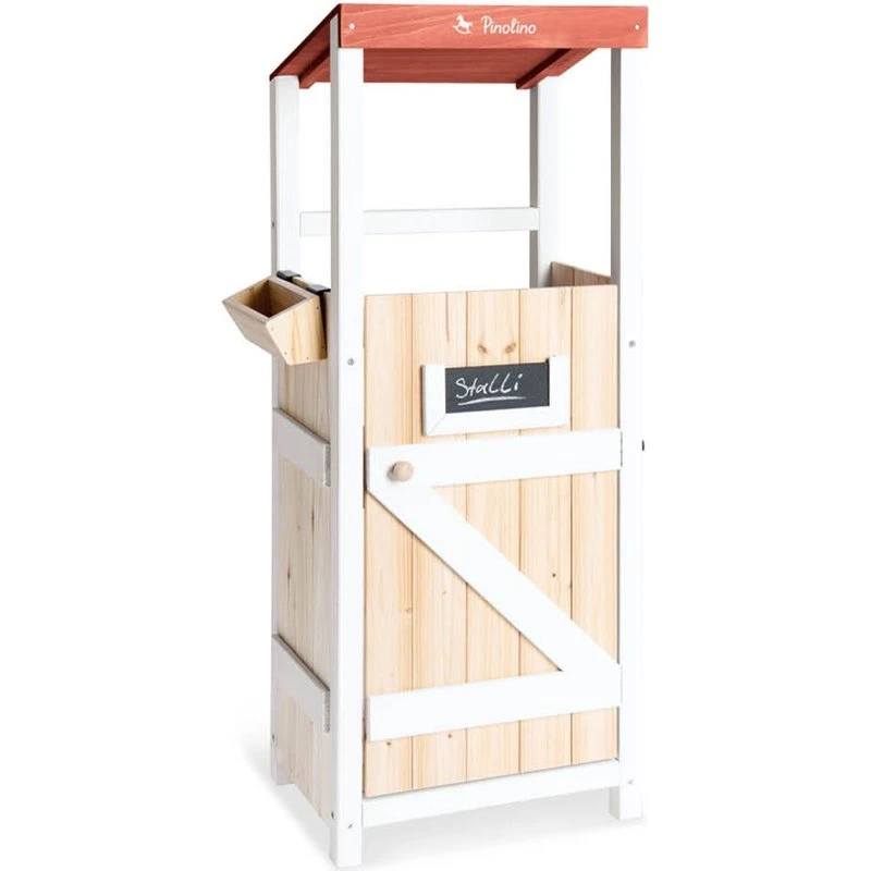 Hobby Horse Stall für 2 Steckenpferde – Natur