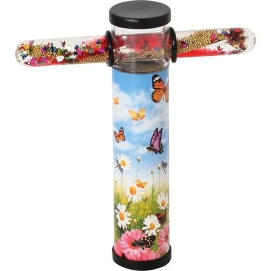 LÜK Schmetterlinge Kaleidoskop 15 cm mit Zauberstab