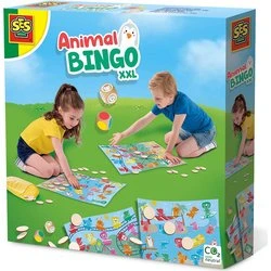 SES Creative Tierbingo XXL – Lernspiel für Kinder 4-7 Jahre