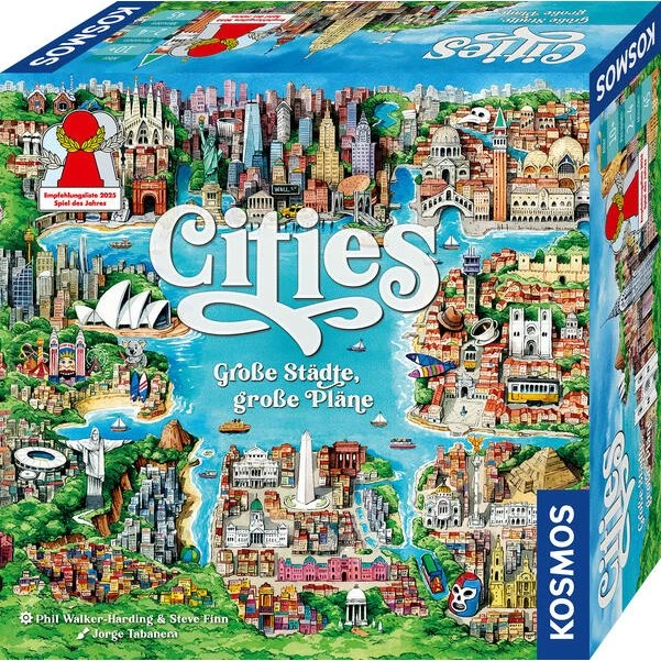KOSMOS | Cities – Stadtplanungsspiel für 2-4 Spieler