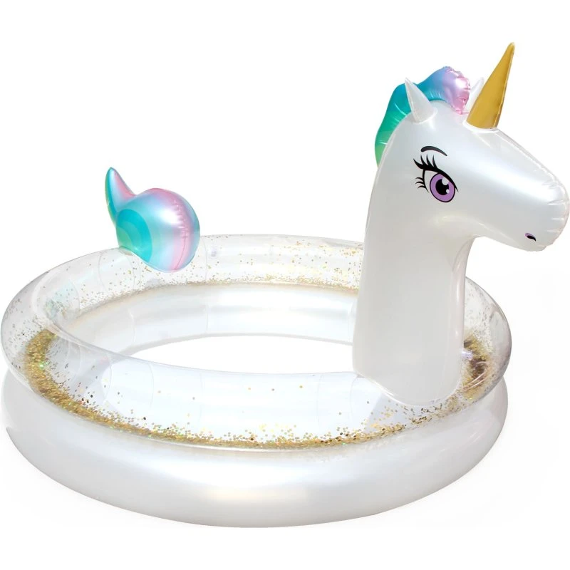 ONBEST Einhorn-Planschbecken 200x135x90 cm