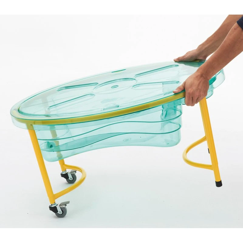 LUPUS Muschel Sand- und Wasserspieltisch transparent