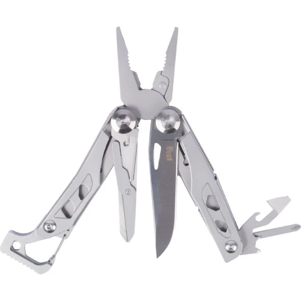 Herbertz Multitool Edelstahl Back-Lock