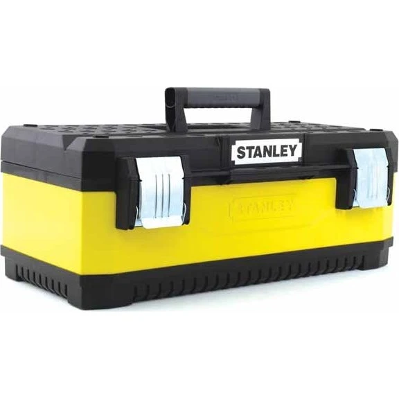 Stanley Metall-Kunststoff-Werkzeugkasten gelb 20" 1-95-612