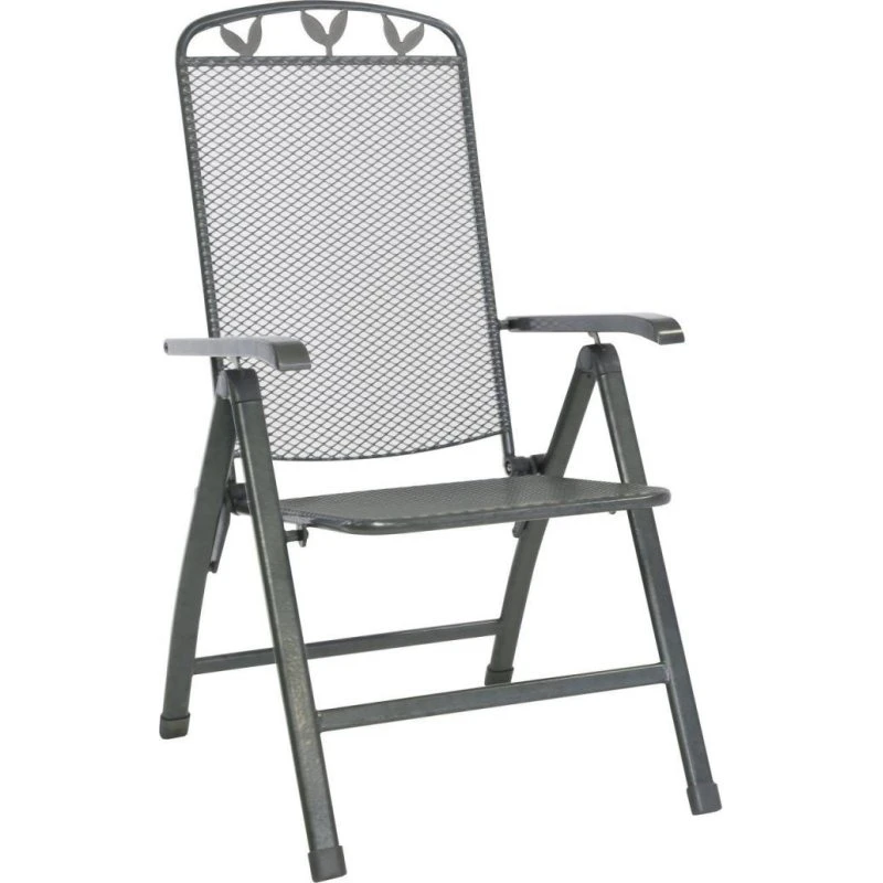 greemotion Klappstuhl Toulouse eisengrau 58x64x108 cm
