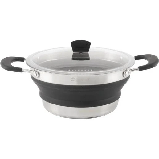 Outwell Collaps Bratpfanne M, schwarz, 13,5 cm