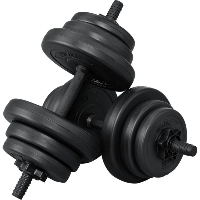 ArtSport Kurzhantelset 20 kg schwarz