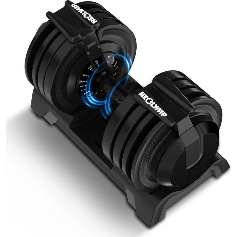 PowerGrip Verstellbare Kurzhanteln 41kg & 24kg