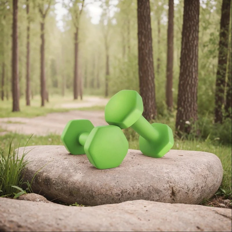 SONGMICS Hexagon-Hanteln 2er-Set 1,5 kg Orange