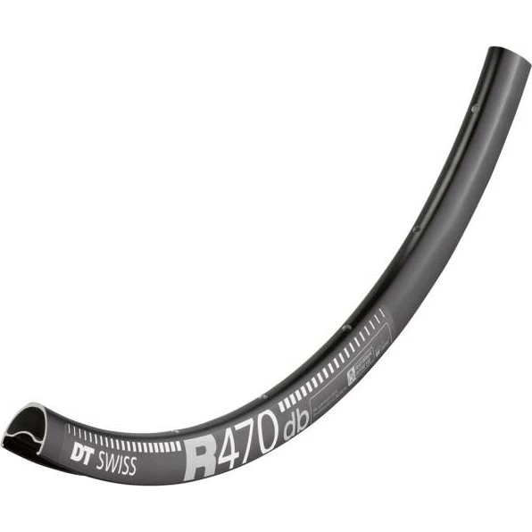 DT Swiss R 470 DB Felge 700C 28 Loch schwarz