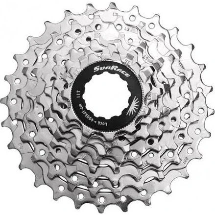 Sunrace Kassette 11-28T 8F Shimano Alu Silber