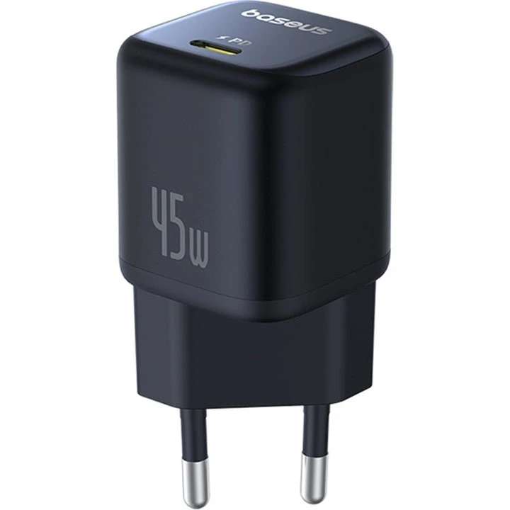 Baseus PicoGo GaN-Ladegerät 45W, Schwarz