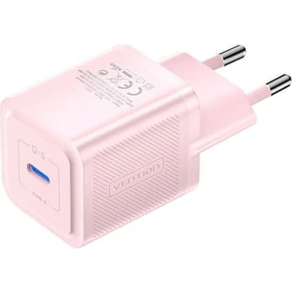 Vention 20W GaN Ladegerät USB-C Pink