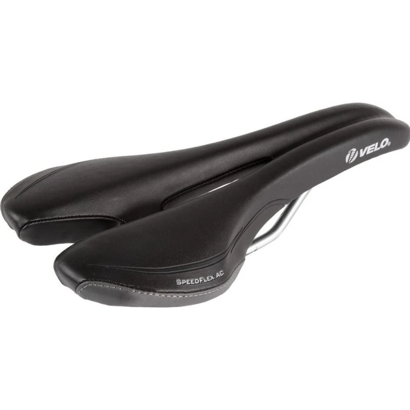 Velo Sattel Plush Airchannel COMP schwarz/grau