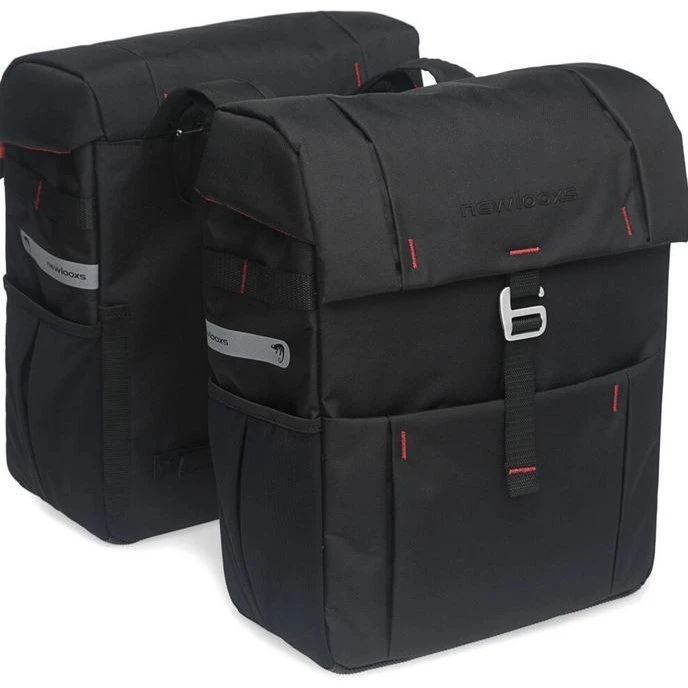 New Looxs Doppeltasche Vigo schwarz 37 Liter