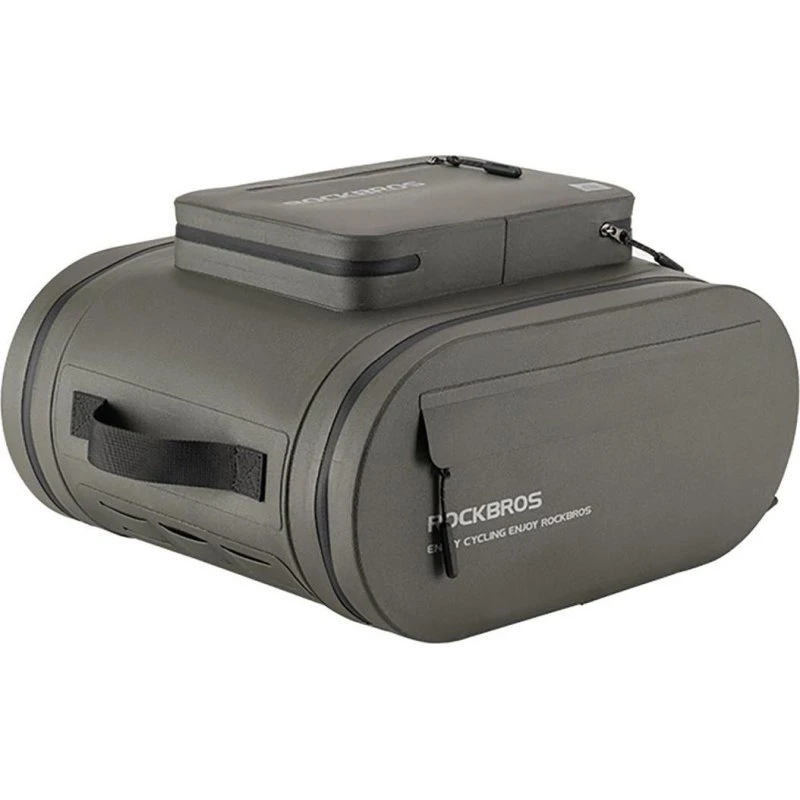 Rockbros Wasserdichte Fahrradtasche 14 L grau