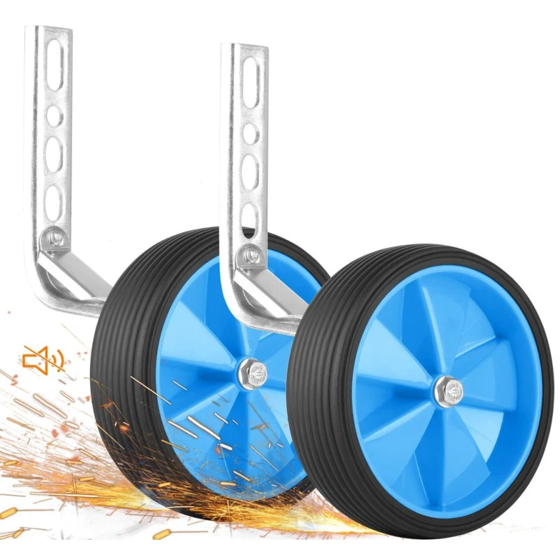 Stützräder für Kinderfahrrad 12-18 Zoll blau