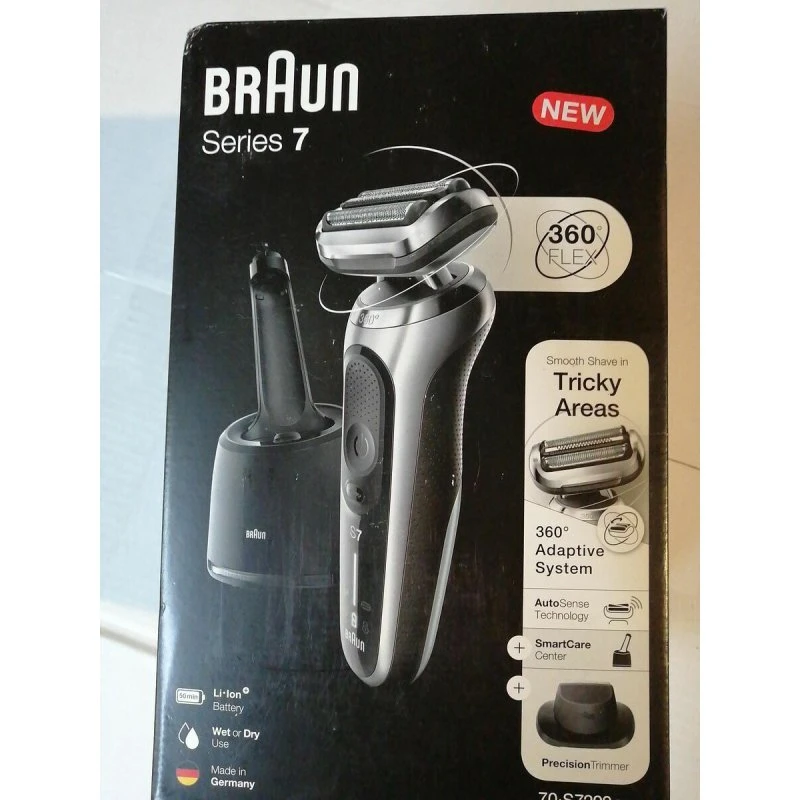 Braun Series 7 70-S7200cc Herrenrasierer, 100% wasserdicht