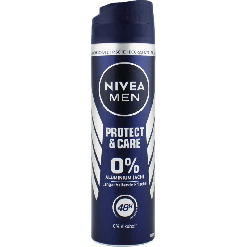 NIVEA MEN Protect & Care Deo Spray 150ml ohne Aluminium 48h