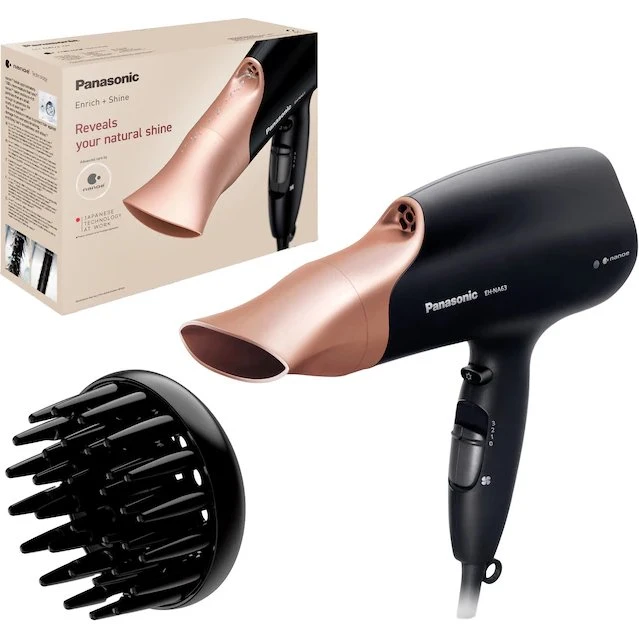 Panasonic EH-NA63-CN825 Haartrockner Schwarz/Roségold