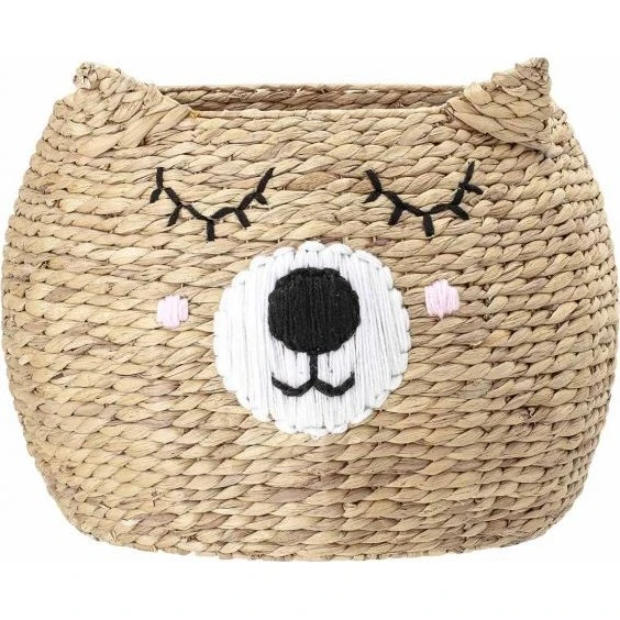 Bloomingville Eman Korb Water Hyacinth Natur Ø50 cm