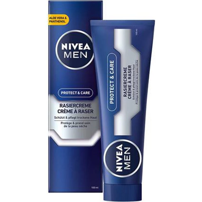 Nivea for Men Rasiercreme 100ml schützt & pflegt trockene Haut