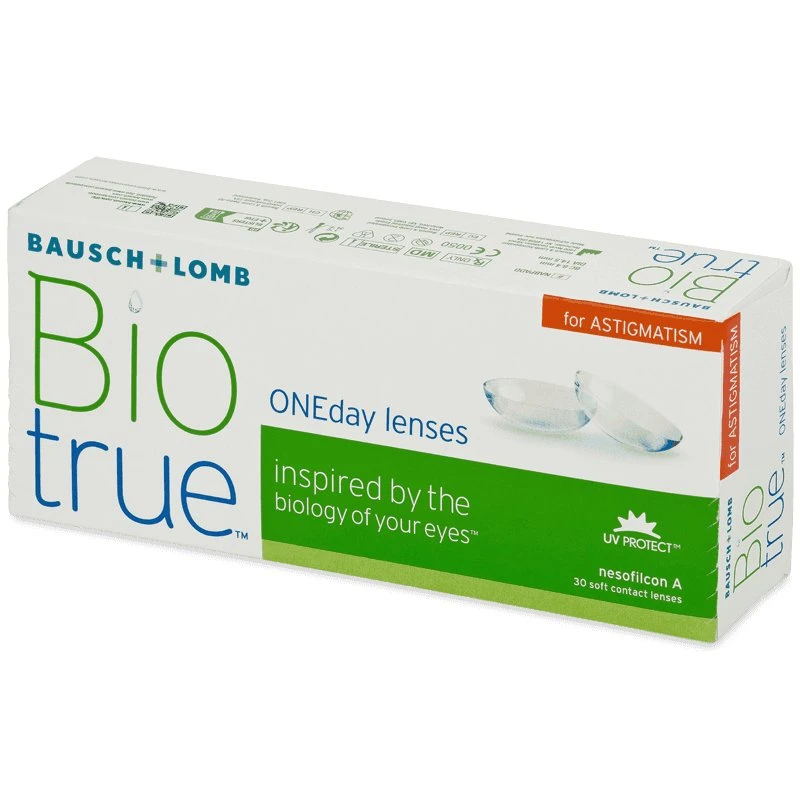 Bausch + Lomb Biotrue ONEday for Astigmatism – 30 Tageslinsen