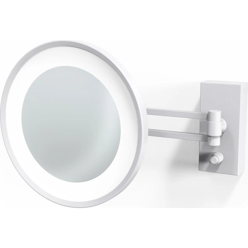 Decor Walther BS 36 5x LED-Wandkosmetikspiegel mattweiß