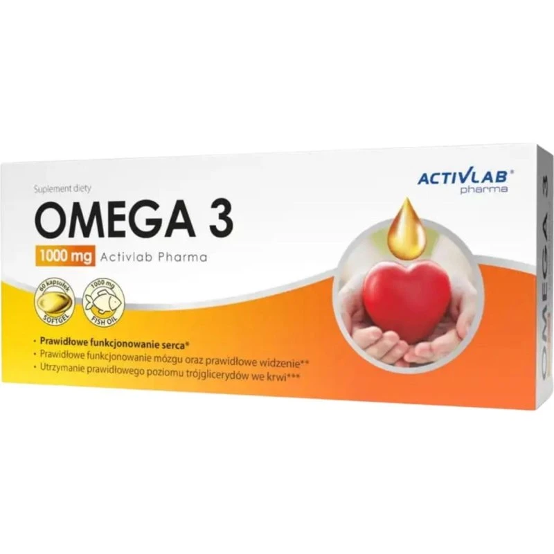 Activlab Omega-3 18/12 1000 mg, 60 Kapseln