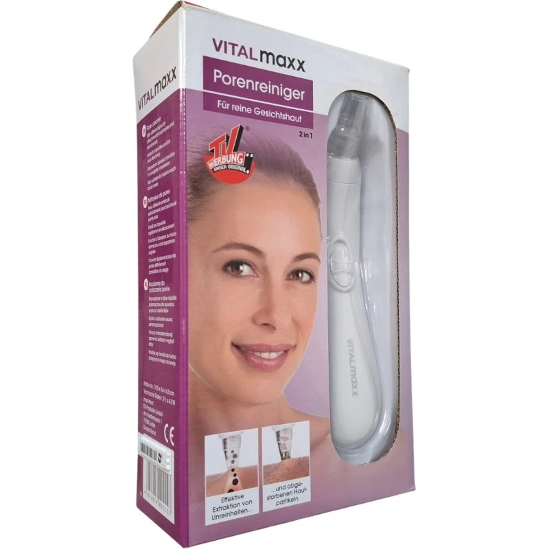 VITALmaxx Porenreiniger 2in1 Weiß