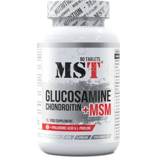 MST Glucosamin Chondroitin MSM + Hyaluron 90 Tabletten
