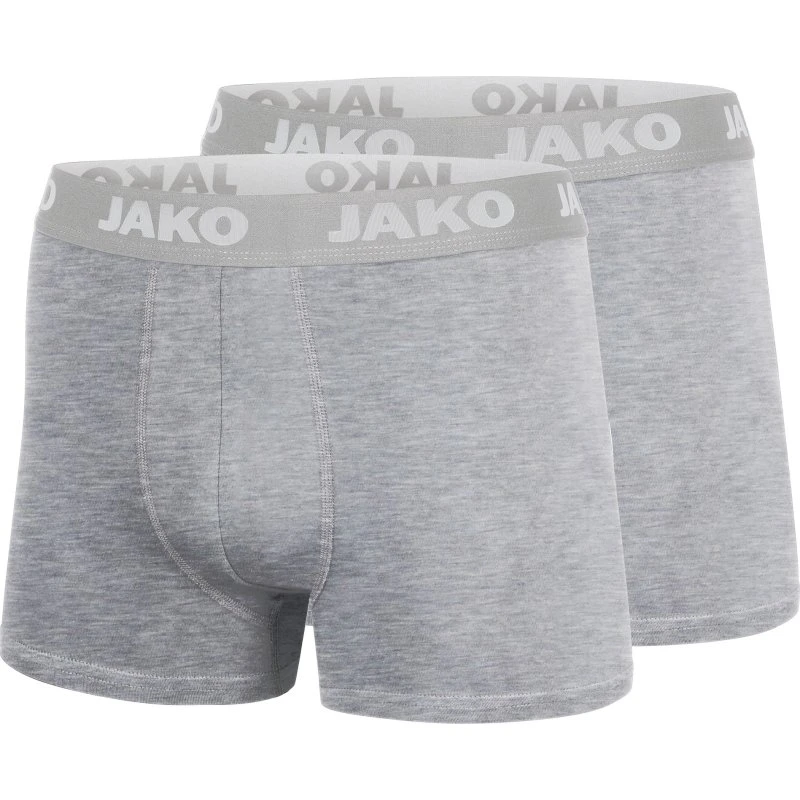 Jako Boxershort Basic 2er Pack Schwarz-Weiß