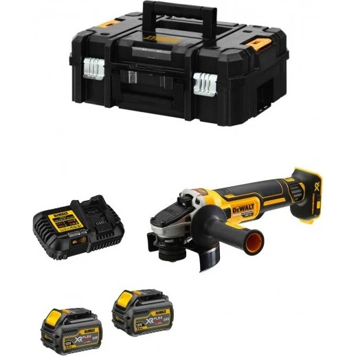 Dewalt DCG418T2-QW 54V 6Ah bürstenloser Schleifer