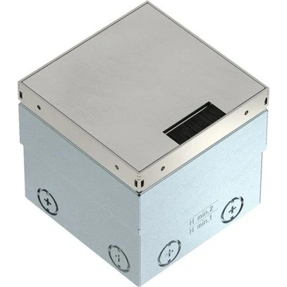 OBO Bettermann UDHOME2 BN Bodensteckdose 140x140x110 mm