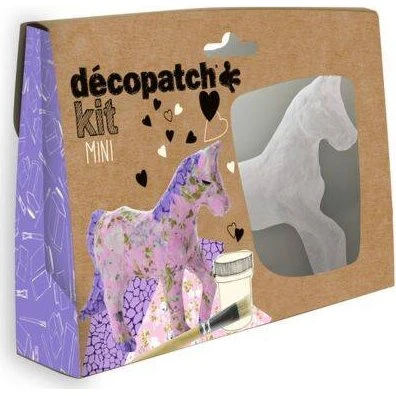 décopatch Pappmaché-Set Pferd, 5-teilig