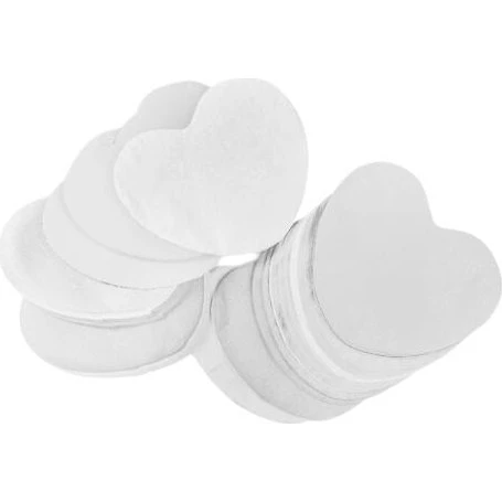 TCM FX Slowfall Konfetti Herzen 55x55mm weiß 1kg