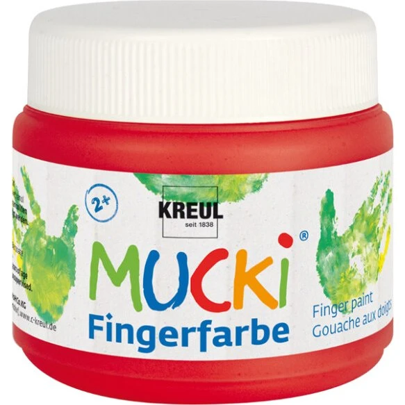 Kreul Mucki Fingerfarbe Pink 150 ml