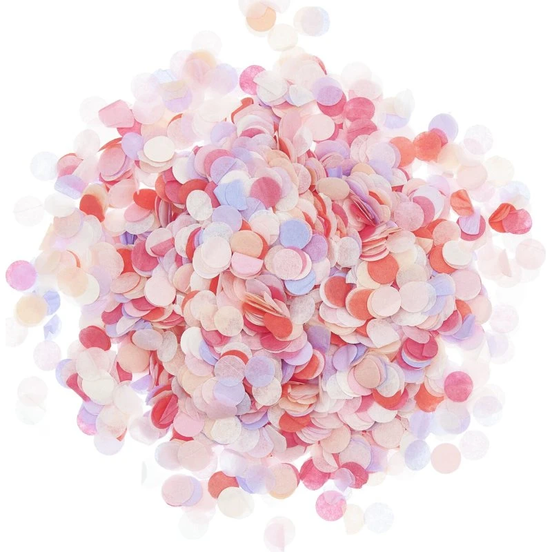 La Vie en Rose Konfetti Rund Pink Mix 20g