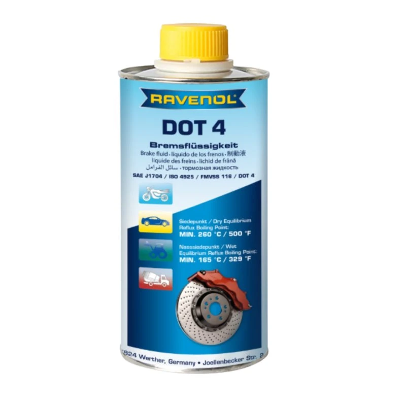 RAVENOL DOT 4 Bremsflüssigkeit 500 ml