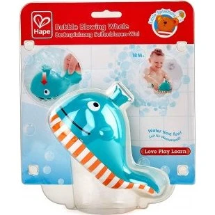 Hape Badespielzeug Seifenblasenwal
