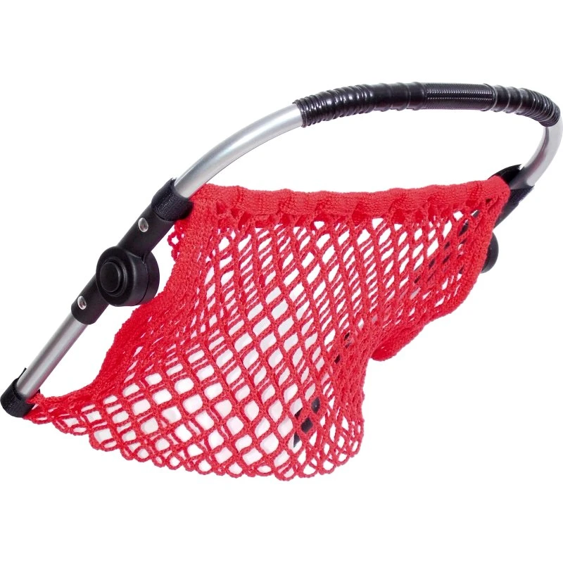 Zekiwa Einkaufsnetz Rot für Puppenwagen