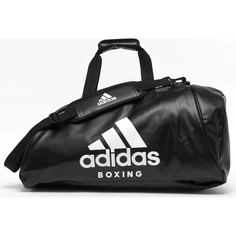 adidas 2in1 Boxing Bag Gr. M-L schwarz-weiß PU