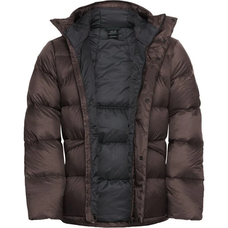 Jack Wolfskin Icy Hill Daunenjacke Braun Herren