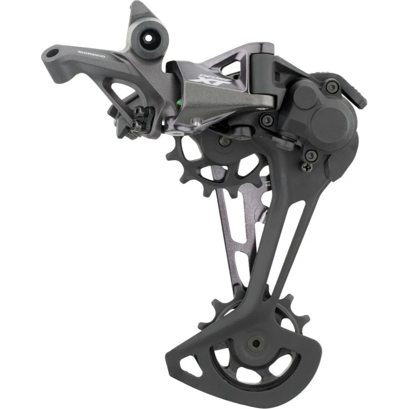 Shimano XT M8100 SGS 12F Schaltwerk Grau/Schwarz