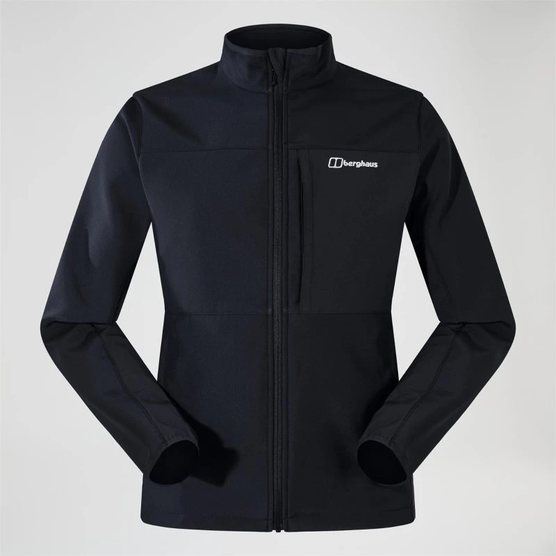 Berghaus Ghlas 3.0 Softshell Jacke Herren, Schwarz, Größe M